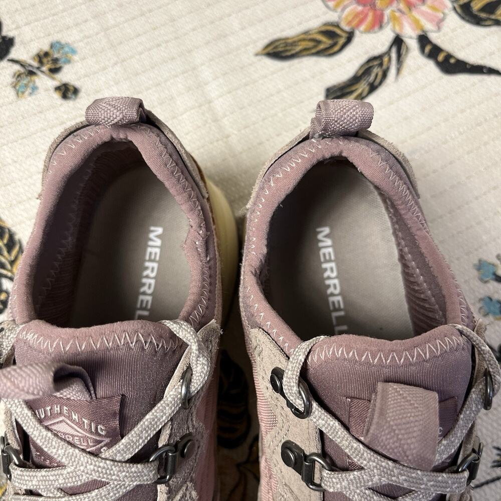 Merrell Alpine 83 Recraft Womens Pink Size 7.5 Mid Lace Up Trail Hiking Sneakers - Picture 8 of 9